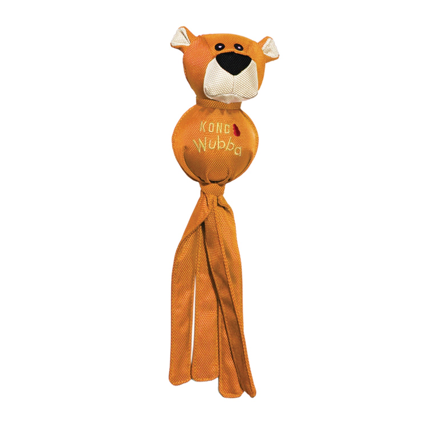 Kong Wubba&trade; Friends Ballistic Squeaky Durable Tug Dog Toy, Assorted Characters, 14"