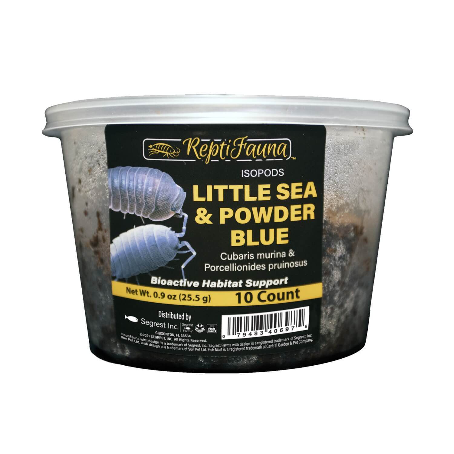 Reptifauna&trade; Little Sea & Powder Blue Isopod Combination 10 Count