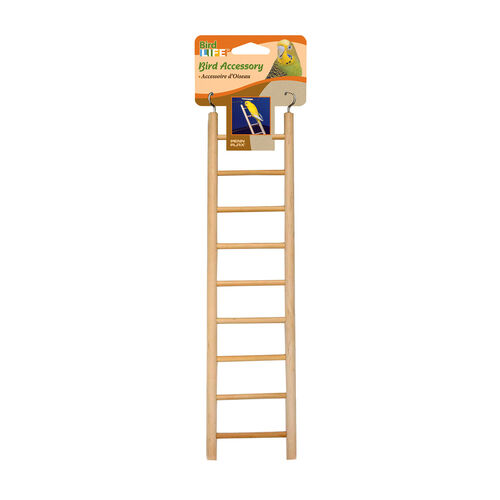 9 Step Wooden Ladder For Birds