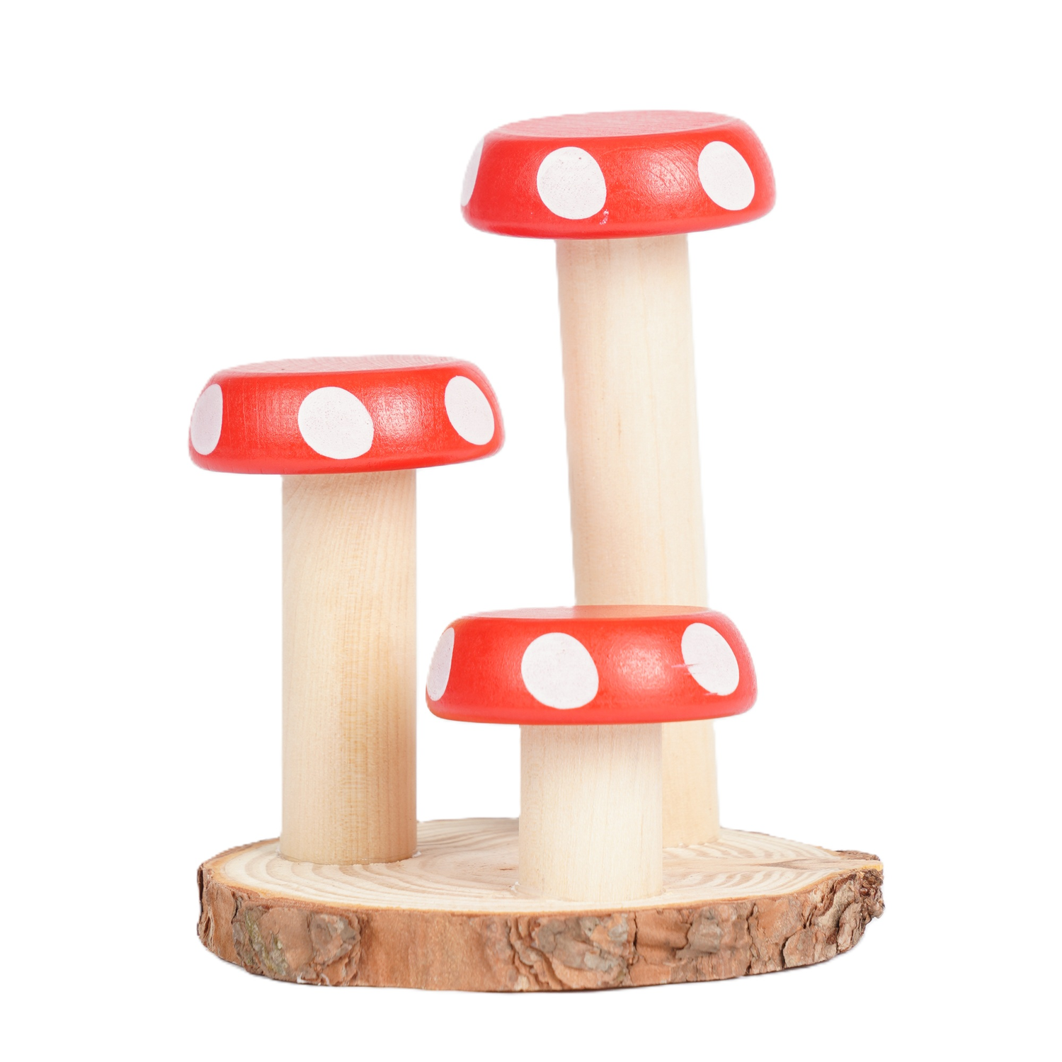 Mini & Moe Chew Mushroom Spiral Staircase  Small Animal Chew Toy
