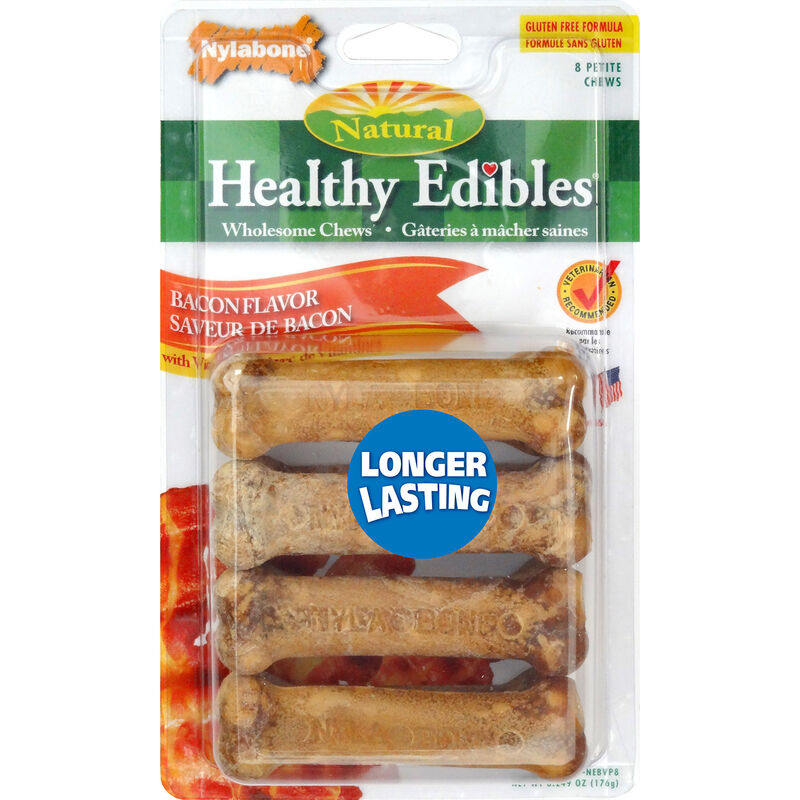 Healthy Edibles Bacon Flavor Petite Dog Treat image number 2