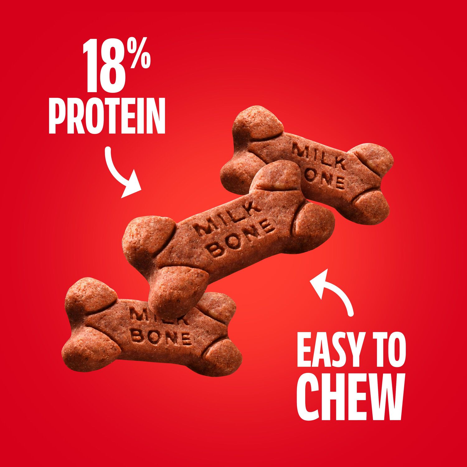 Milk-Bone Soft & Chewy&nbsp;Real Beef & Filet Mignon Dog Treats, 25-Oz Canister