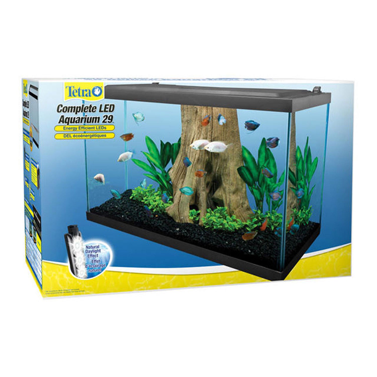 Tetra Deluxe Led Glass Aquarium Kit