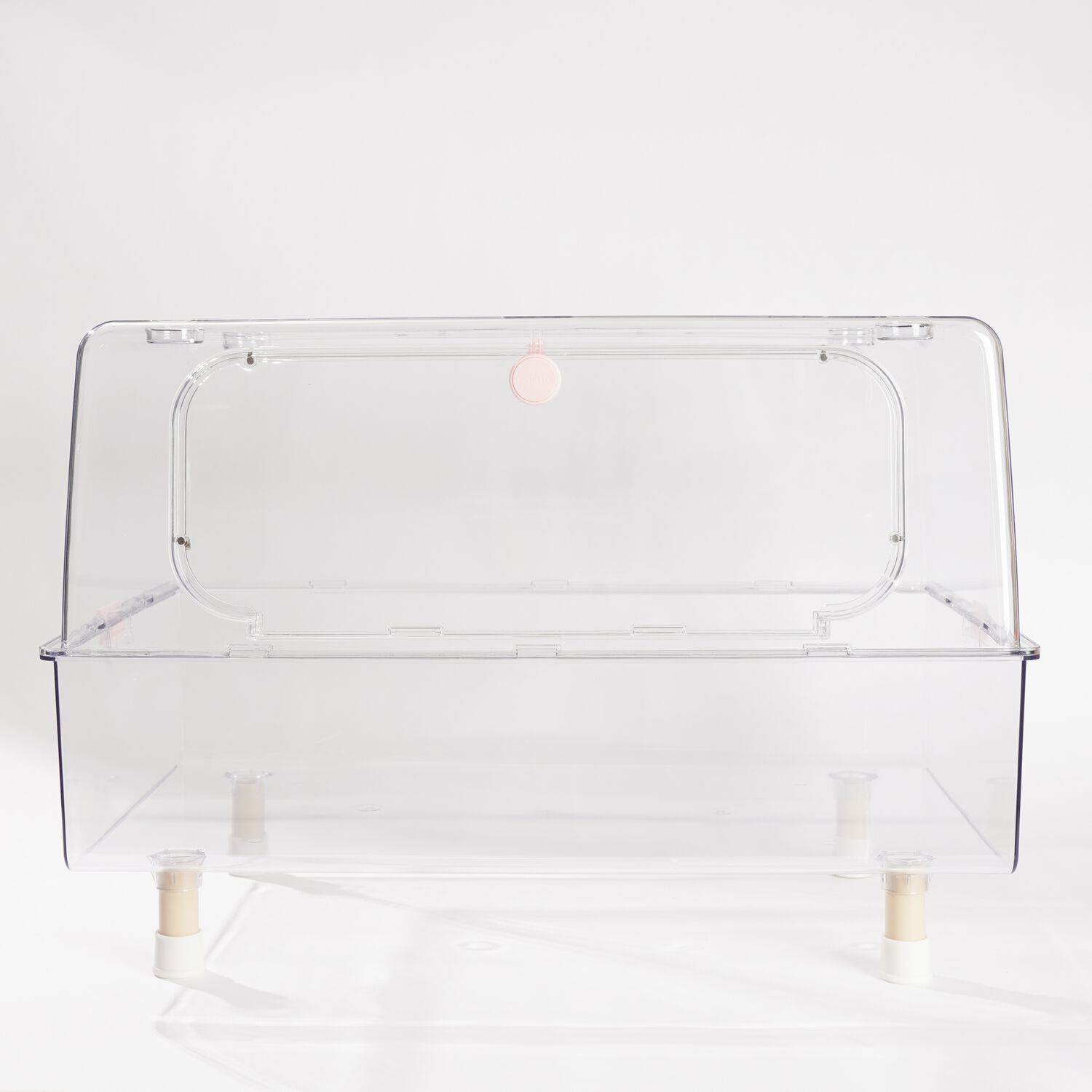 Mini & Moe Tv Viewing Hamster Cage, Transparent, 24" By 15" By 16"
