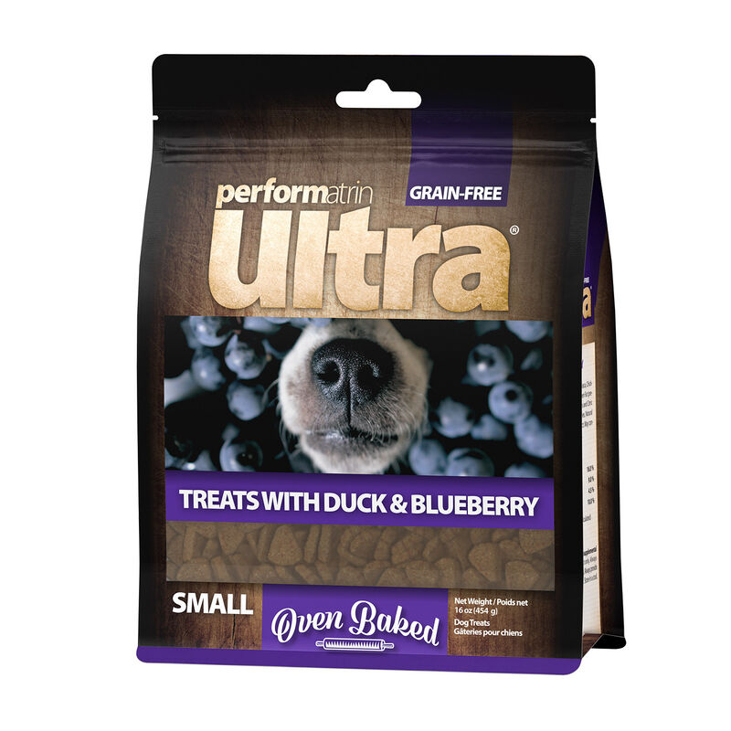 Performatrin Ultra Grain Free Duck & Blueberry Baked Small Dog Treat