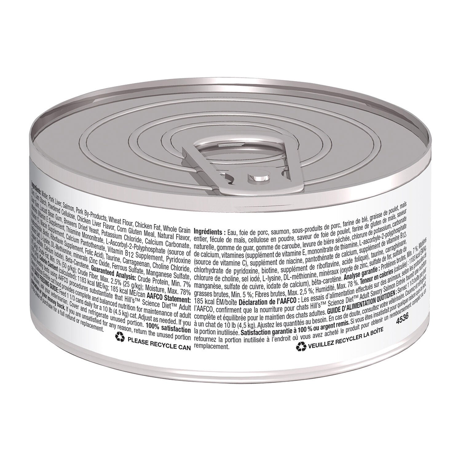 Hill's Science Diet Adult Savory Salmon Entree Wet Cat Food