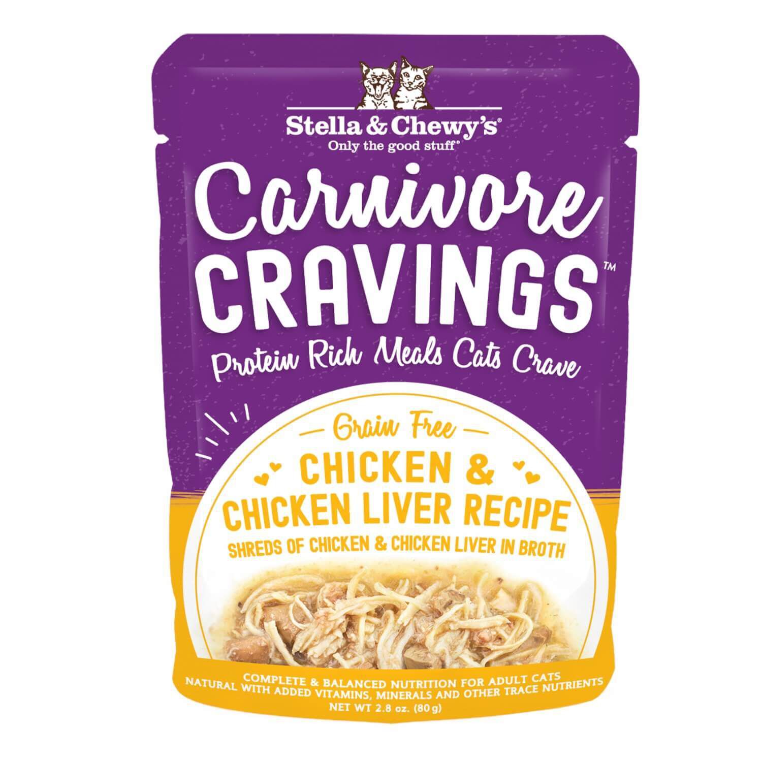 Stella & Chewy's Carnivore Cravings Chicken & Chicken Liver Recipe Cat Food