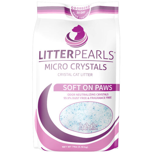 Litter Pearls Micro Crystals Cat Litter
