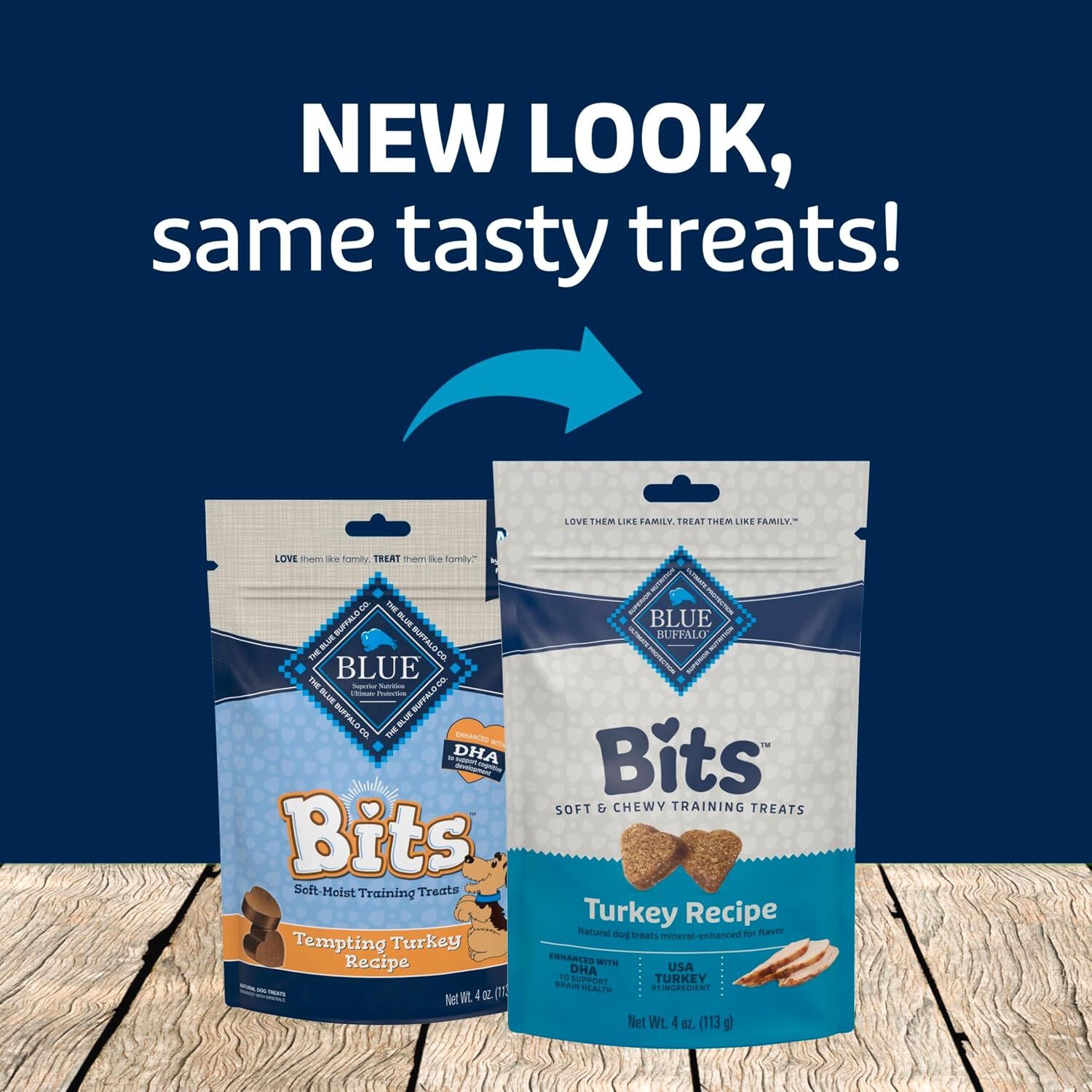 Blue Buffalo Blue Bits Soft-Moist Training Tempting Turkey Recipe Dog Treats, 4-Oz Bag