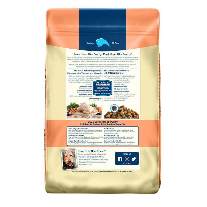 Life Protection Chicken & Brown Rice  Large Breed  Puppy Dog Food image number 2