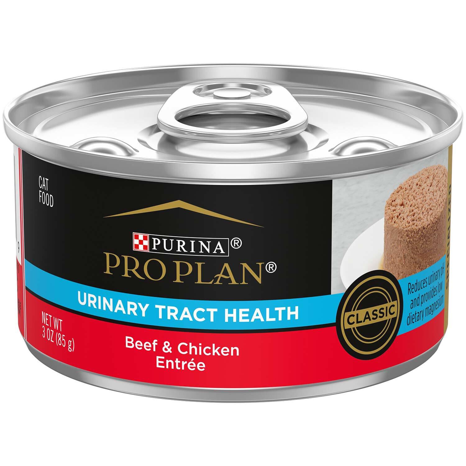 Focus Adult Urinary Tract Health Formula Beef & Chicken Entree Cat Food