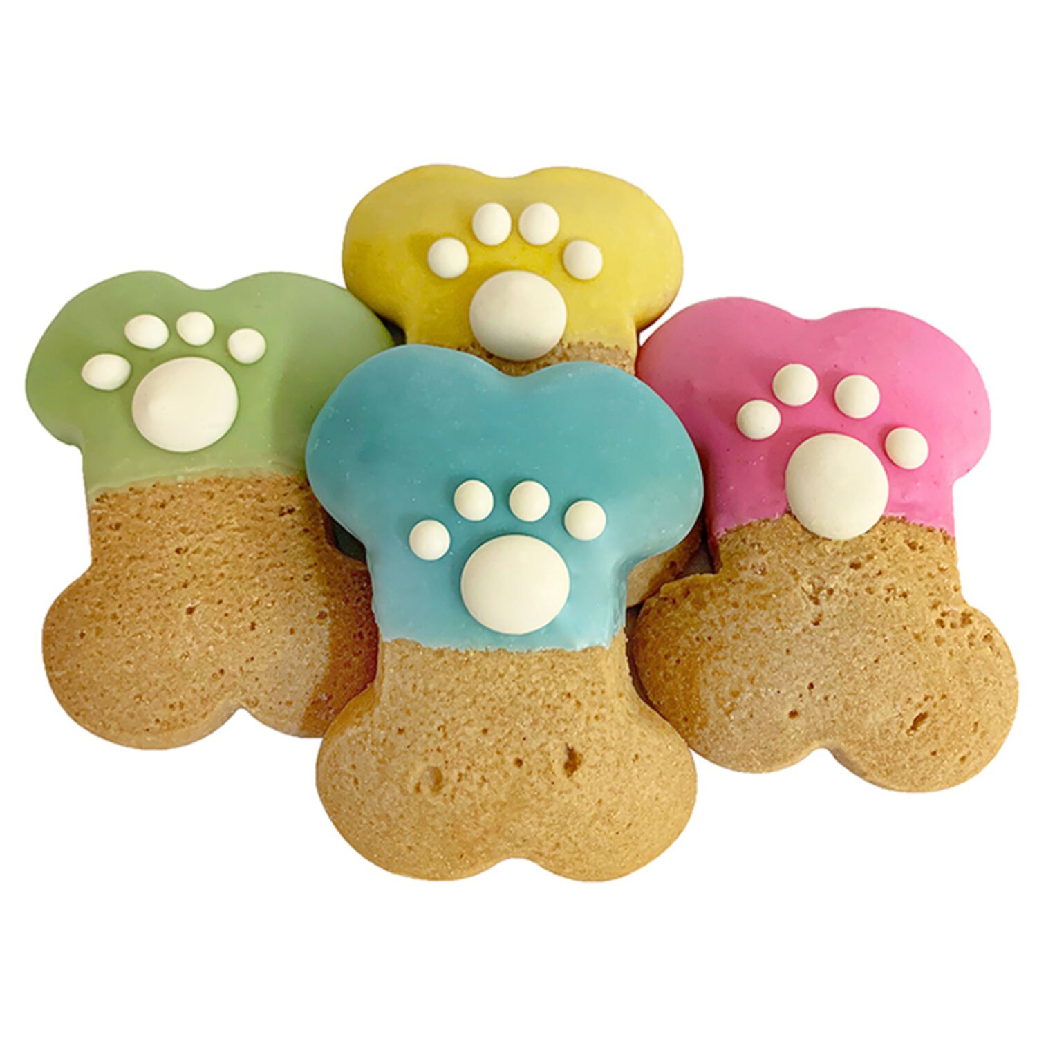 Claudia's Canine Bakery Pastel Party Bone Dog Treat, 1 Each