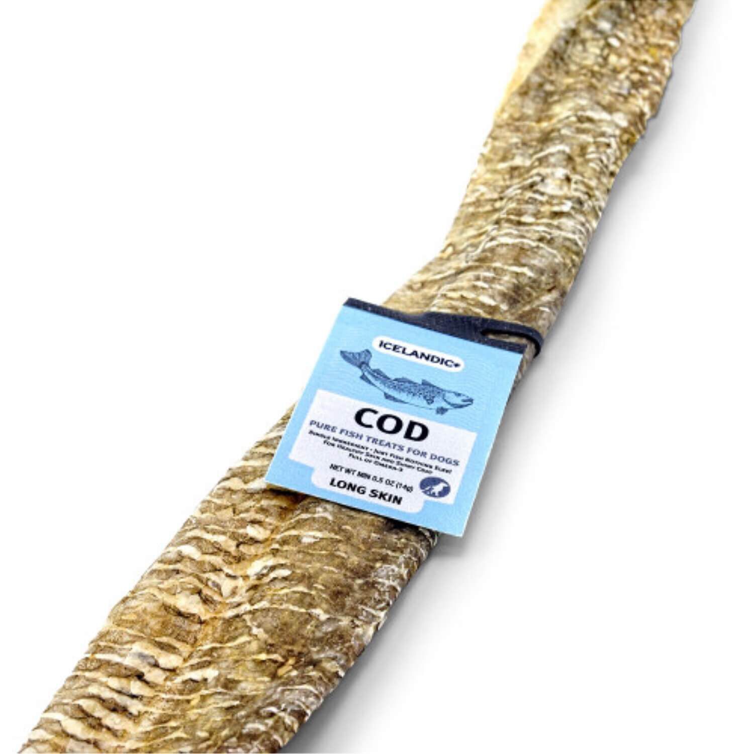 Icelandic+ Cod Short Skin Dog Treat