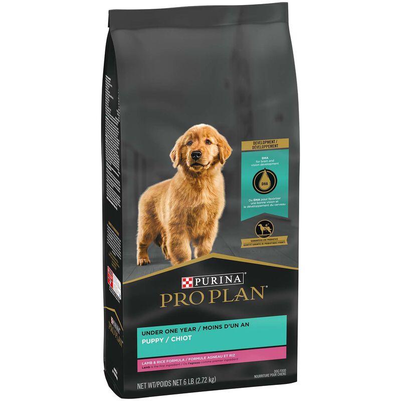Purina Pro Plan High Protein Puppy Food Dha Lamb & Rice Formula Dry Dog Food