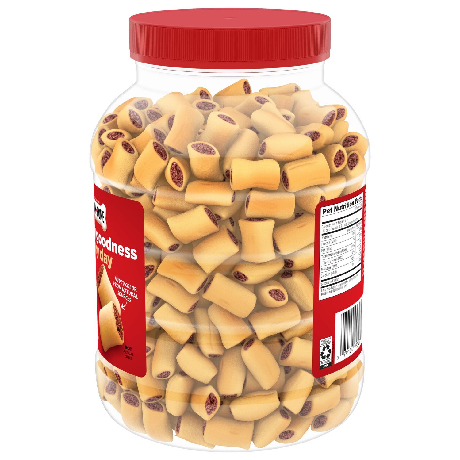 Milk-Bone Marosnacks Bone Marrow Crunchy Small Dog Treats, 40-Oz