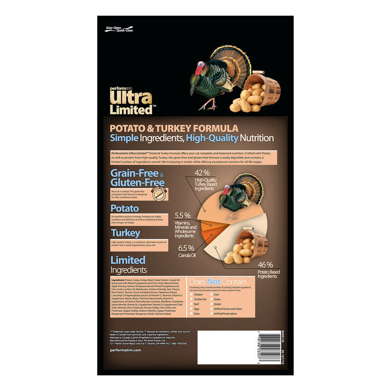Limited Ingredient Diet Potato & Turkey Formula Cat Food image number 2