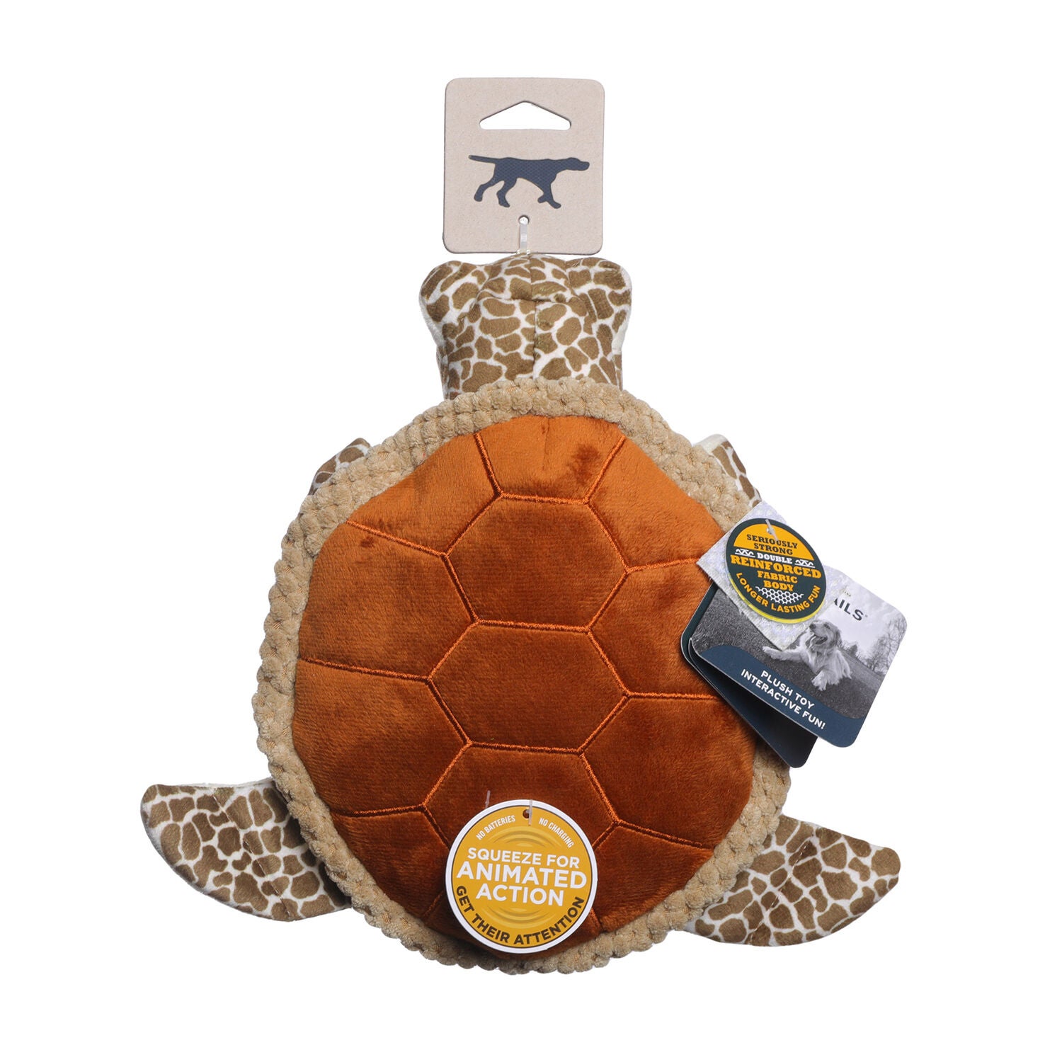 Tall Tails Animated Sea Turtle Dog Toy | Pet Supermarket