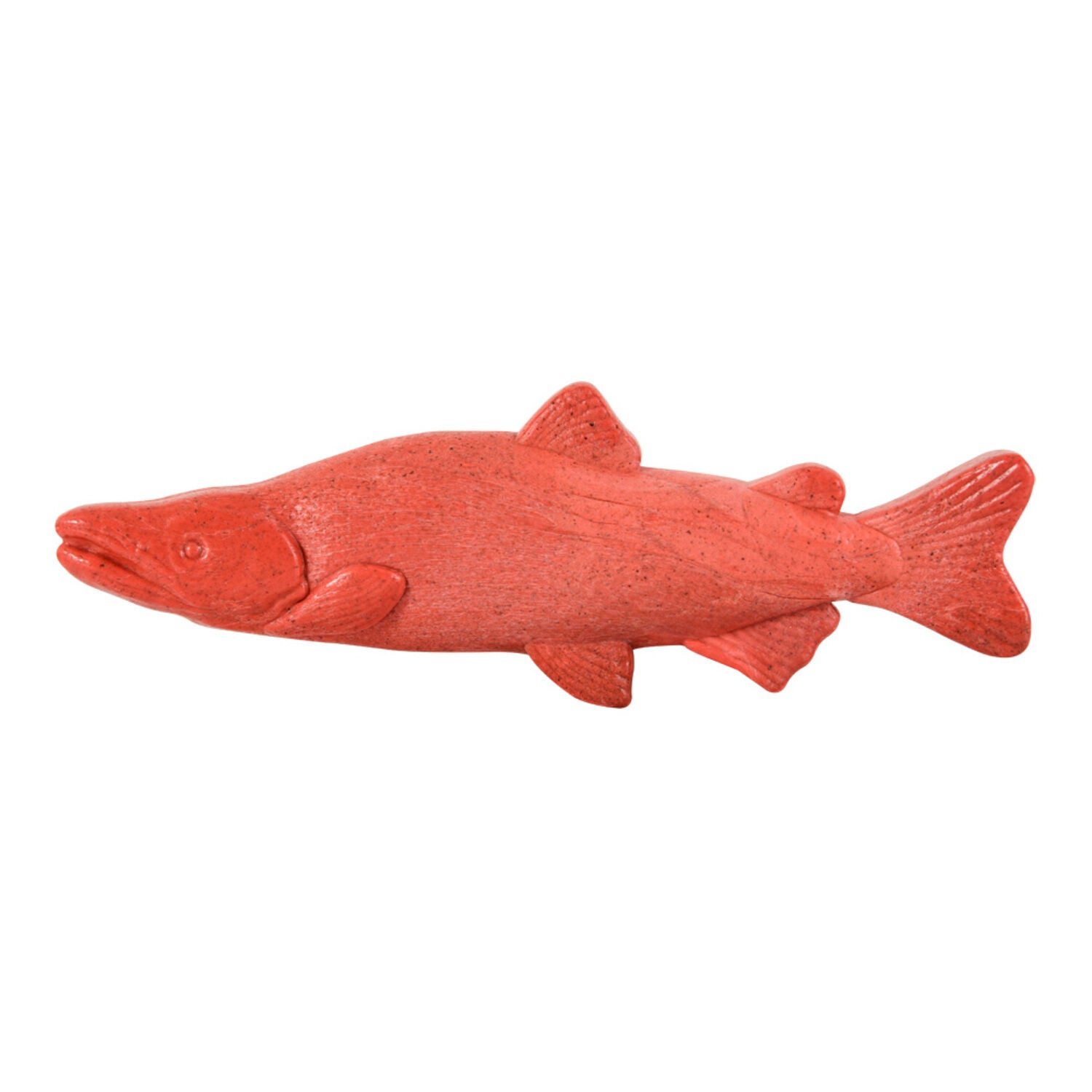 Hero Bonetics Salmon Fish Durable Dog Chew Toy, 8"-Large, Salmon Flavor