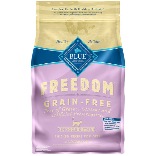 Freedom Grain Free Indoor Kitten Chicken Recipe Cat Food