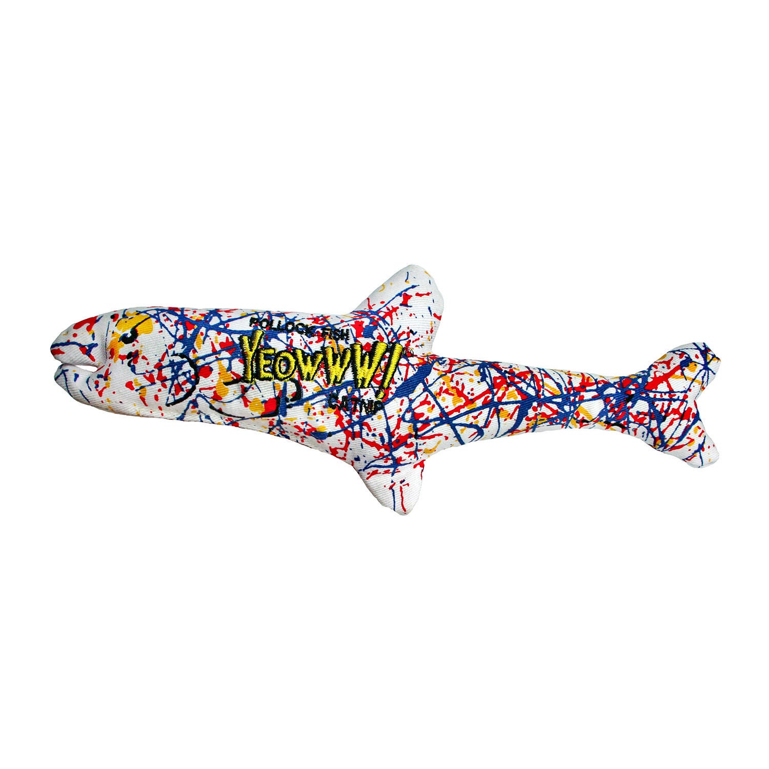 Yeowww! Pollock Fish Catnip Cat Toy Pet Supermarket