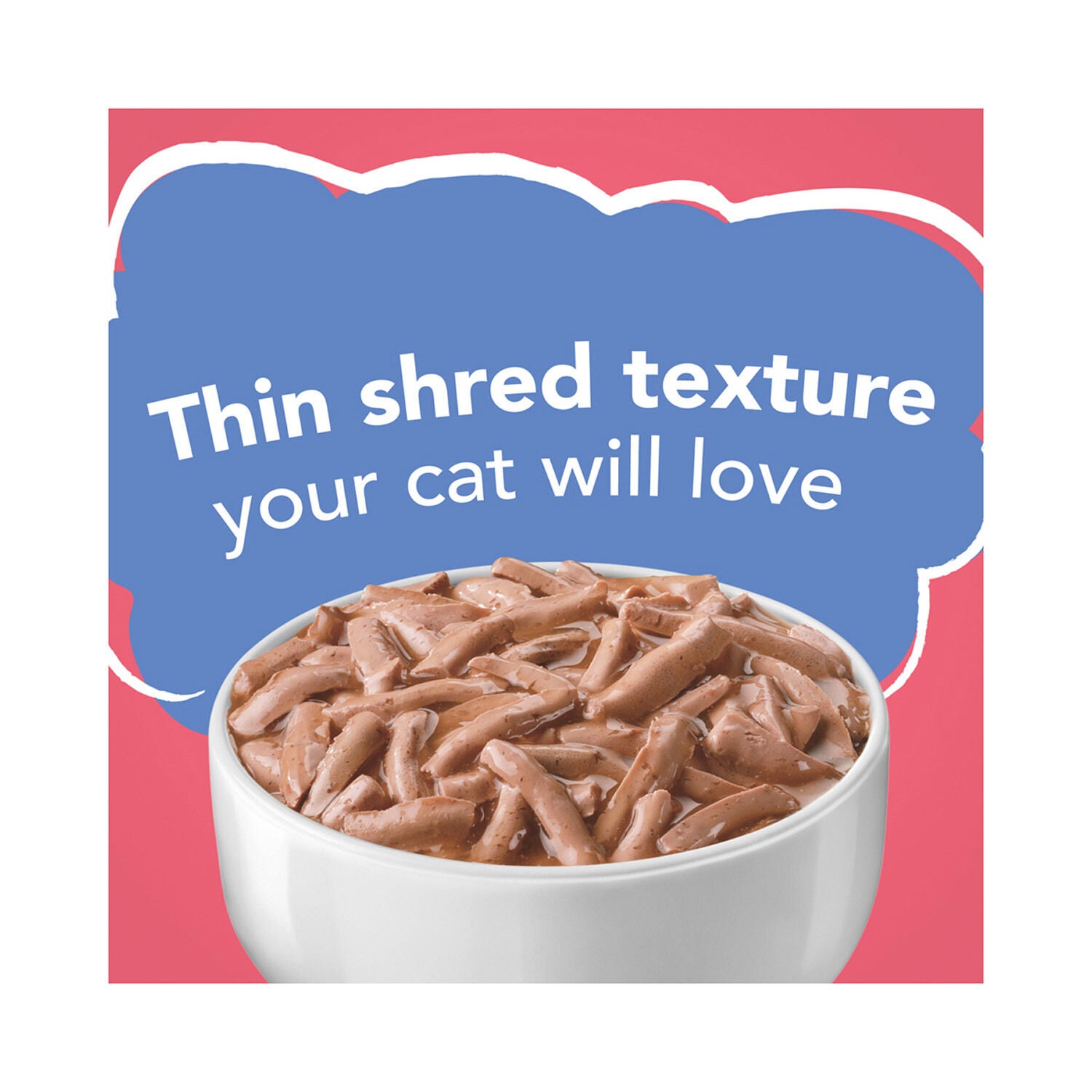 Friskies Wet Cat Food, Shreds With Salmon In Sauce - 5.5 Oz