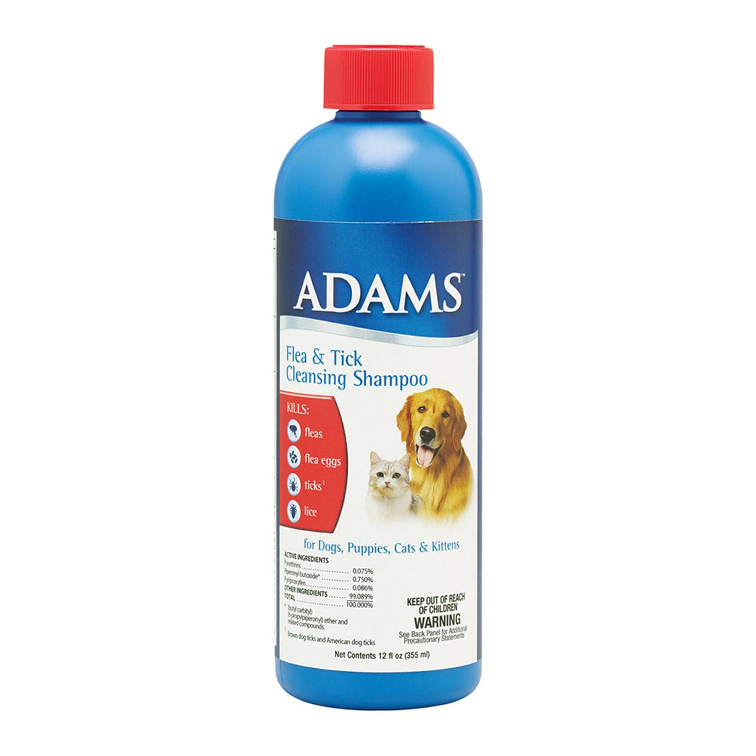 Adams Flea Tick Cleaning Shampoo For Cats Dogs Pet Supermarket - Main Image