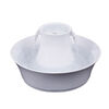 Avalon Ceramic Dog And Cat Water Fountain - White thumbnail number 1