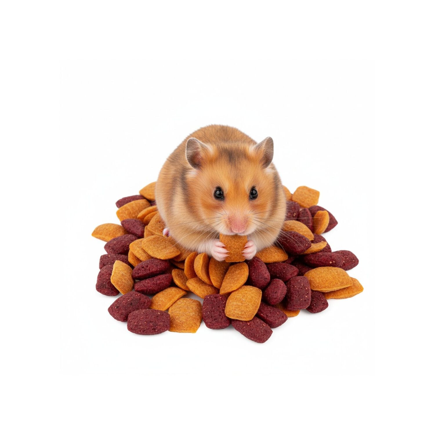 A & E Cage Vitapol Menu Flakes Crunchy With Carrot & Beetroot, Small Animal Treats, 4.4-Oz