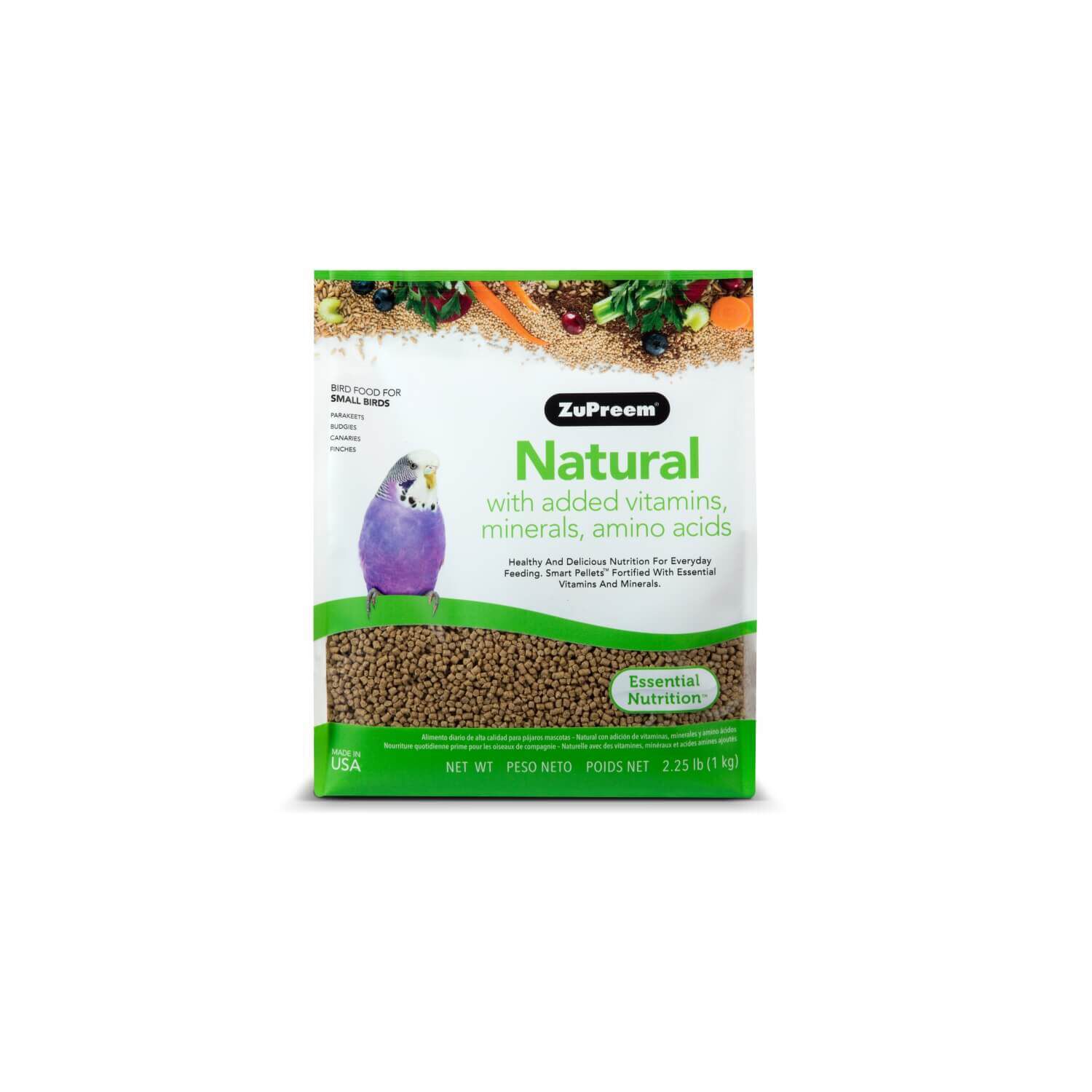 Zupreem Natural For Small Birds Bird Food
