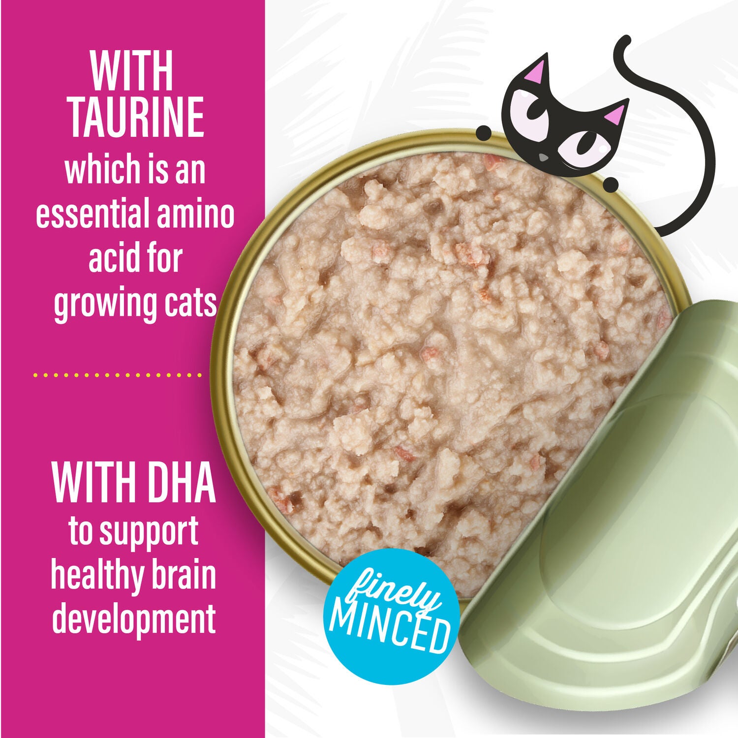Tiki Cat Baby Pate, Wet Cat Food, Chicken, Duck & Duck Liver, 2.4-Oz Can