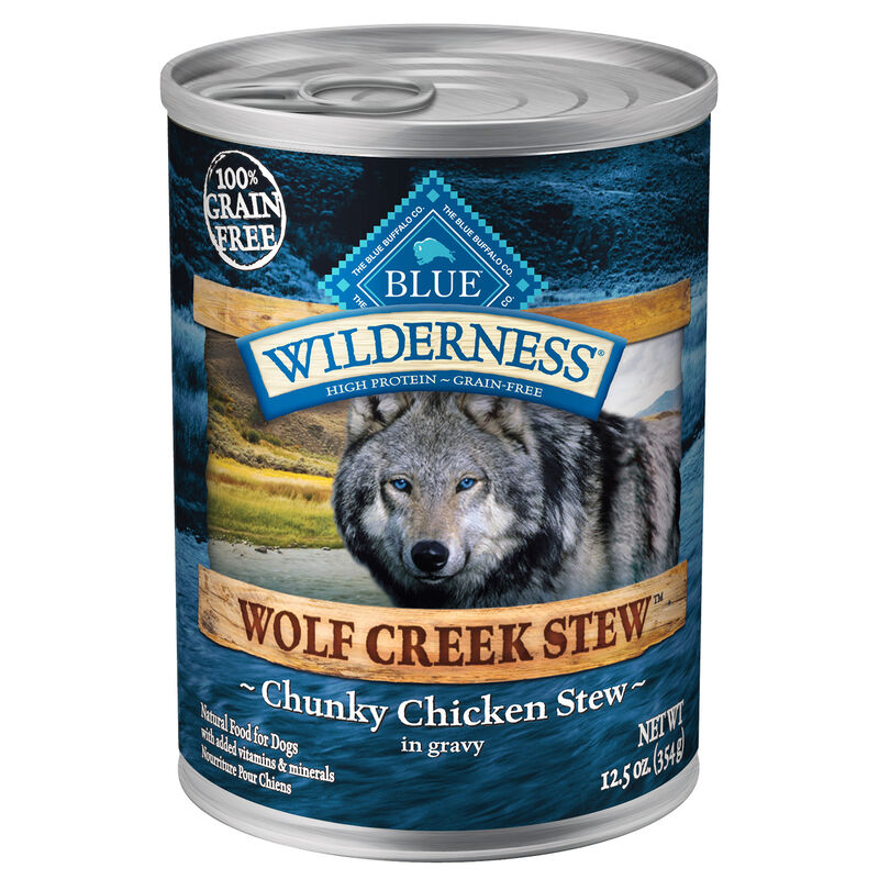 Wilderness Wolf Creek Stew Chunky Chicken Adult Dog Food image number 1