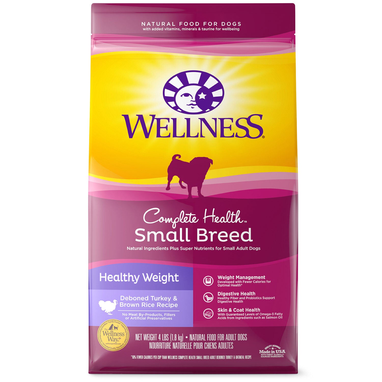 Wellness puppy wet top food