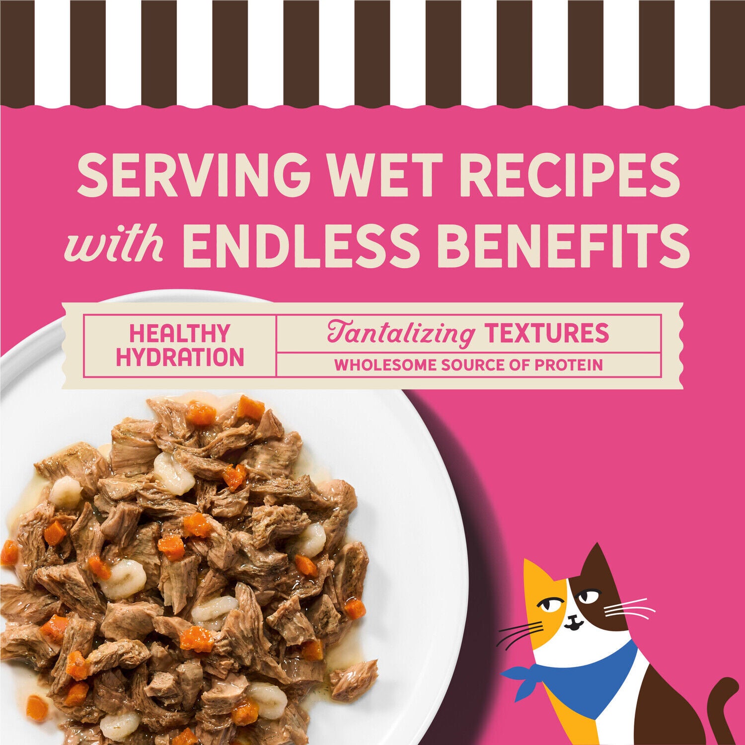 Merrick Purrfect Bistro Braised Pork, Carrot And Barley Recipe Grilled Wet Adult Cat Food In Gravy, 3 Oz. Can