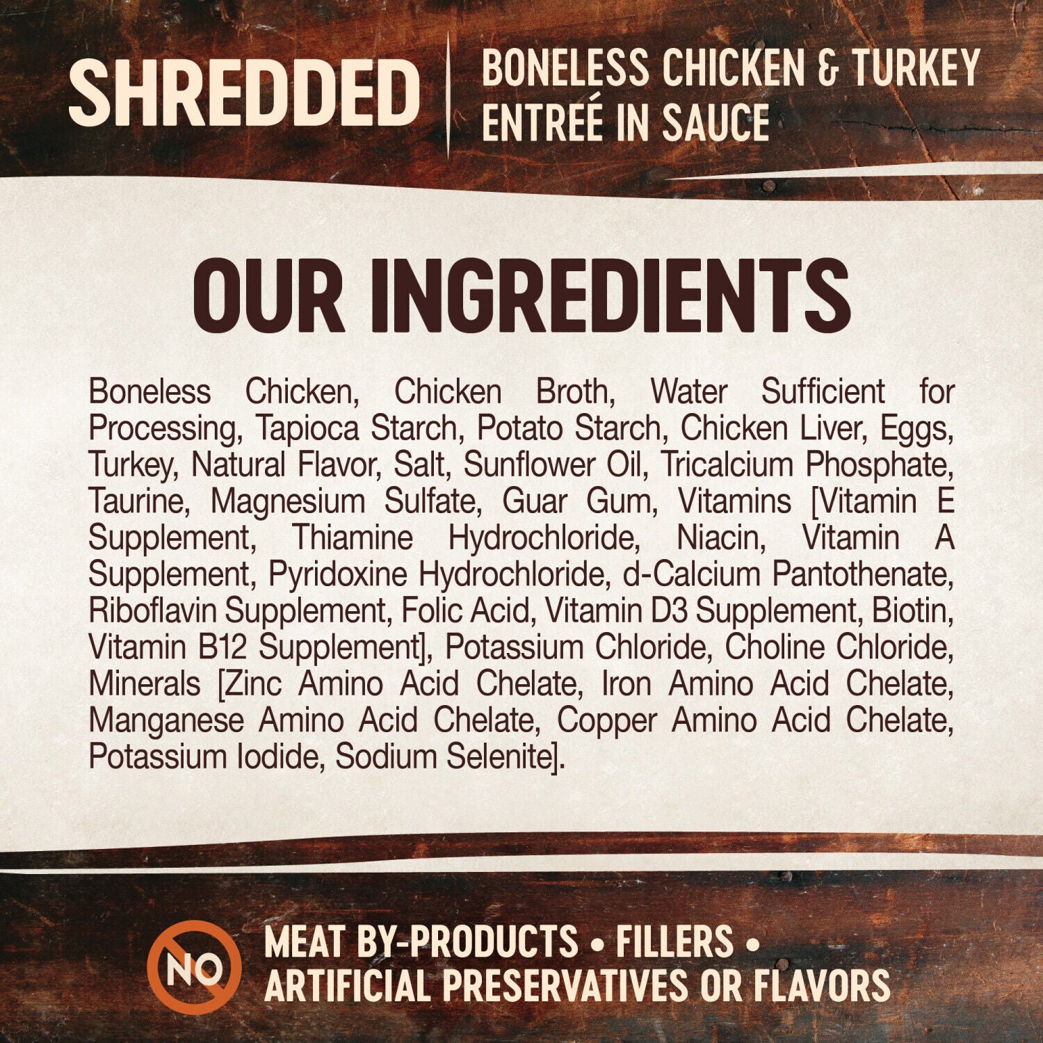 Wellness Core Signature Selects Shredded Adult Wet Cat Food, Natural, Protein-Rich, Grain Free, 5.3 Ounce - Chicken & Turkey Entree