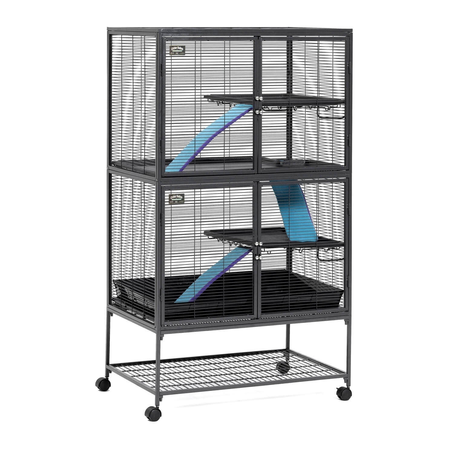 Midwest Critter Nation Small Animal Habitat, Double Unit W/ Stand