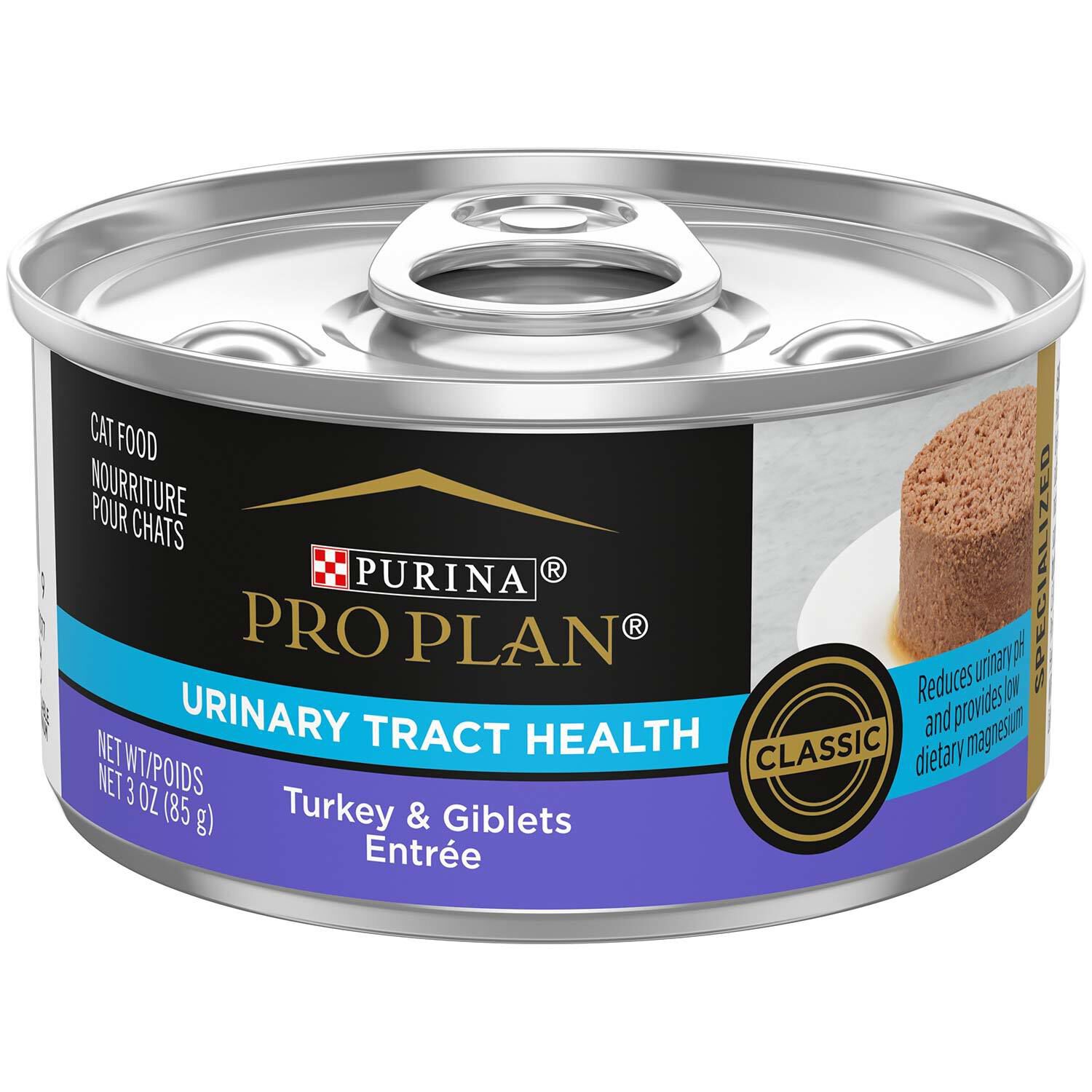 Focus Adult Urinary Tract Health Formula Turkey & Giblets Entree Cat Food