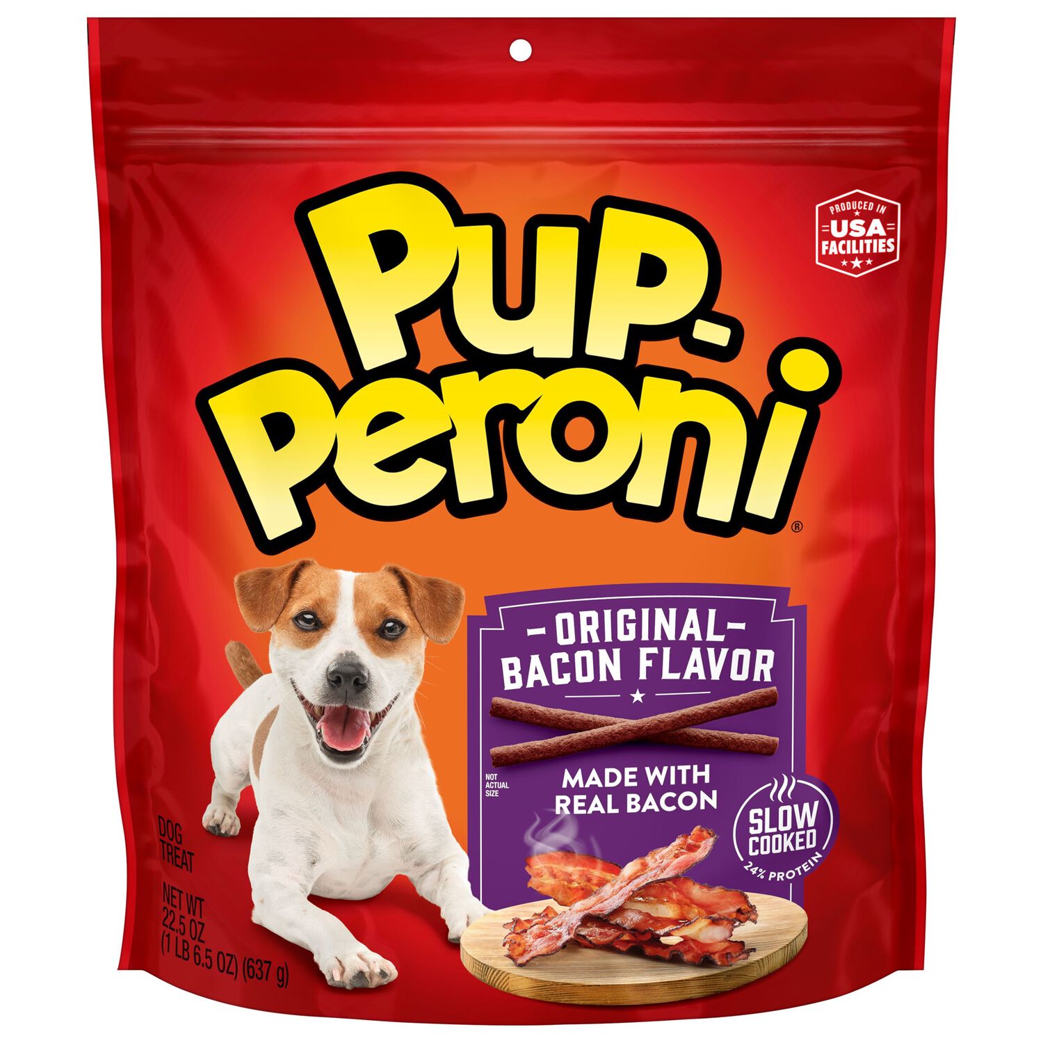 Pup-Peroni Original Bacon Flavor Soft & Chewy Dog Treats, 22.5-oz Bag