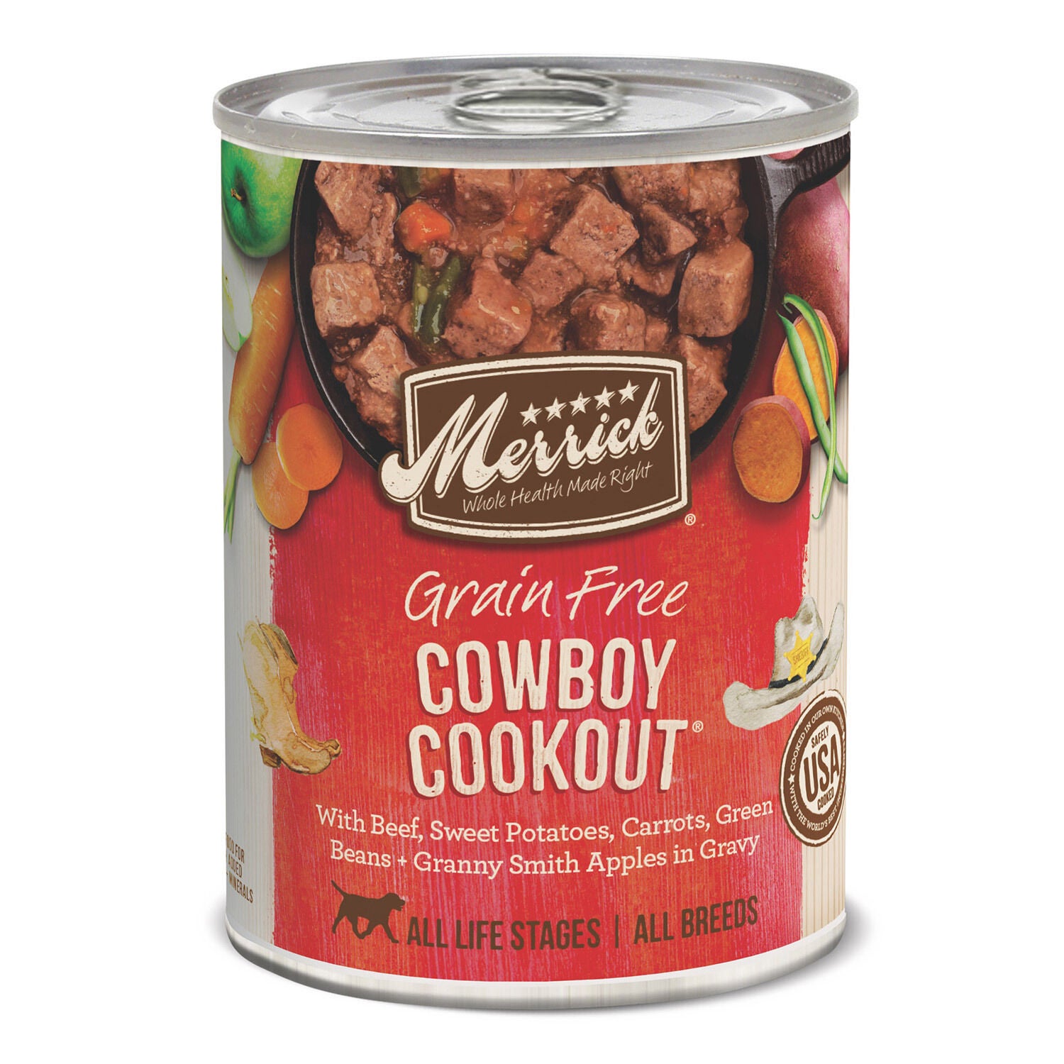 Merrick Grain Free Cowboy Cookout In Gravy Dog Food
