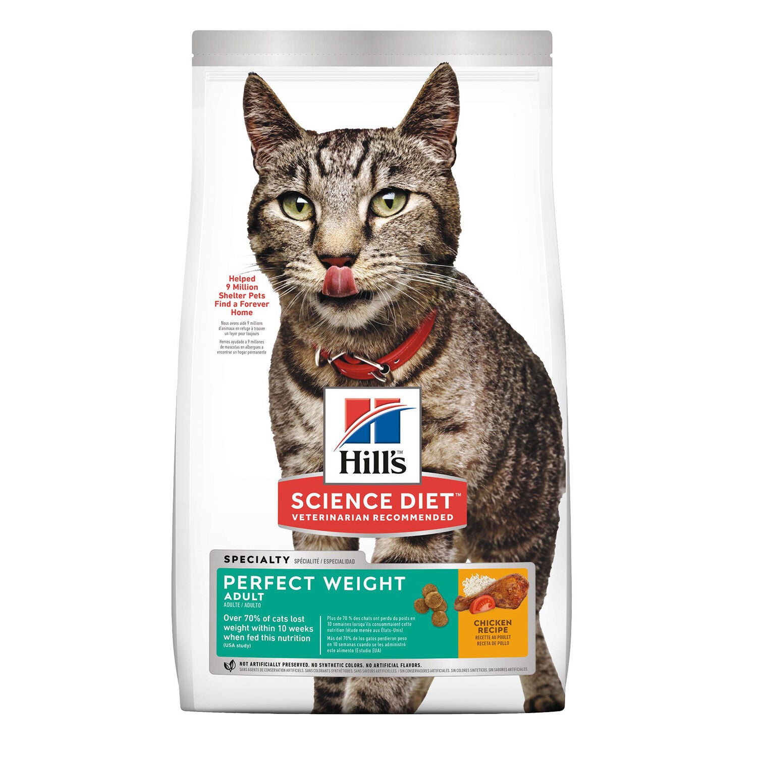 Hill's Science Diet Adult Perfect Weight Chicken Recipe Dry Cat