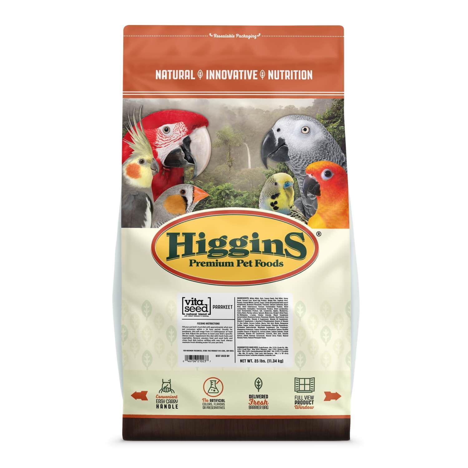Vita Seed Parakeet Bird Food