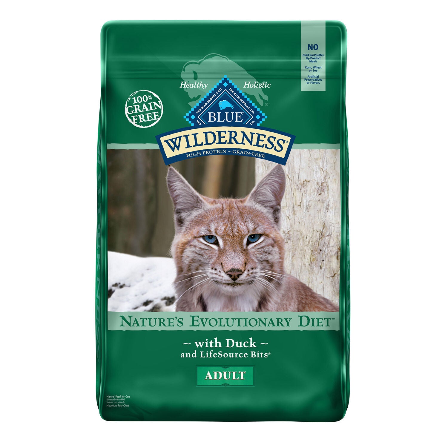 Blue buffalo shop duck cat food