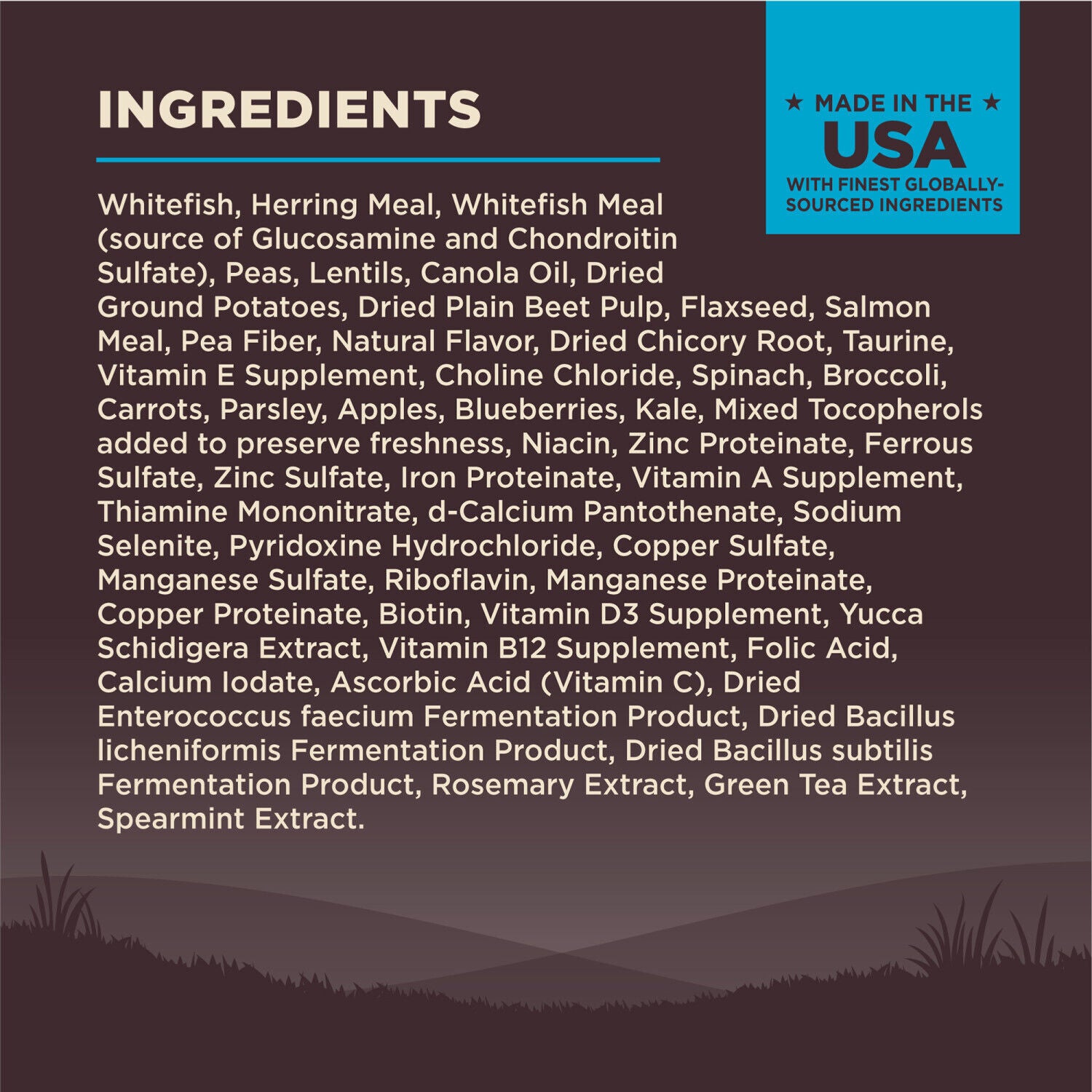Wellness Core Natural Grain-Free Dry Dog Food, Ocean Whitefish, Herring & Salmon Recipe, 22-Lb
