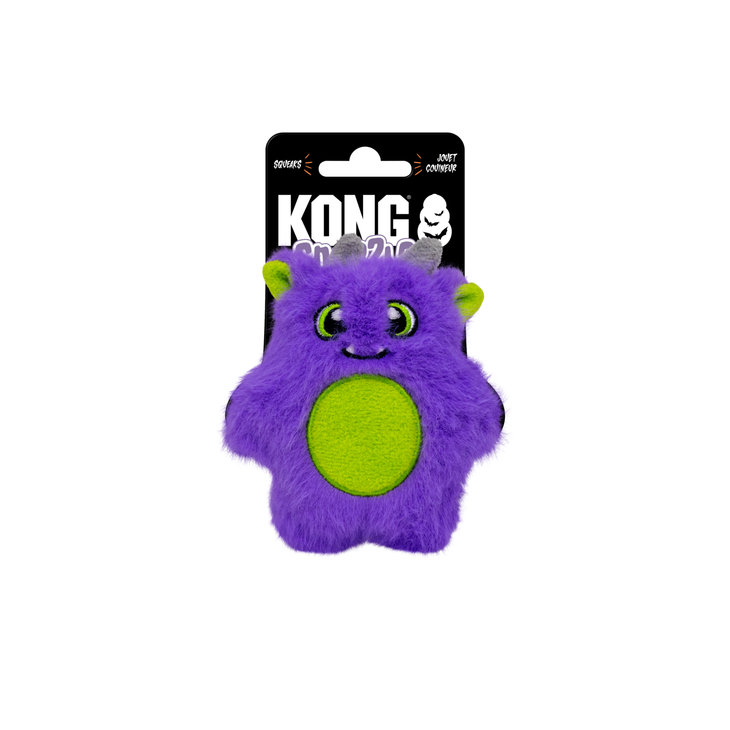 Kong Halloween Snuzzles Mini Squeaky Plush Dog Toy, Assorted, Extra Small