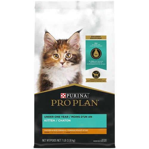 Purina Pro Plan Focus Kitten Chicken & Rice Formula Cat Food