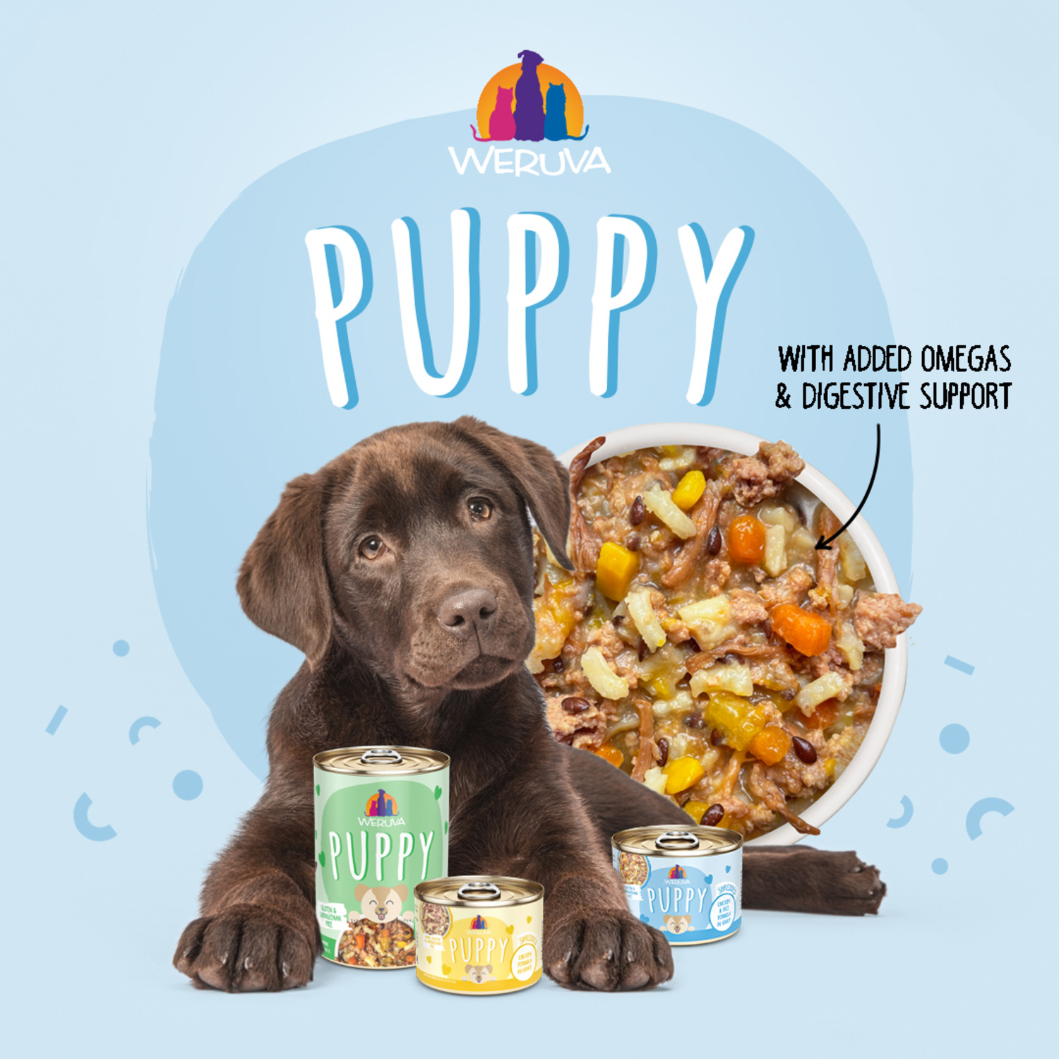 Weruva Puppy Chicken In Gravy Wet Dog Food, 6-Oz Pack Of 8