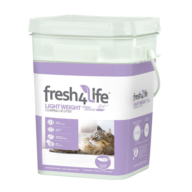 Scented Lightweight Clumping Cat Litter Pail image number 1