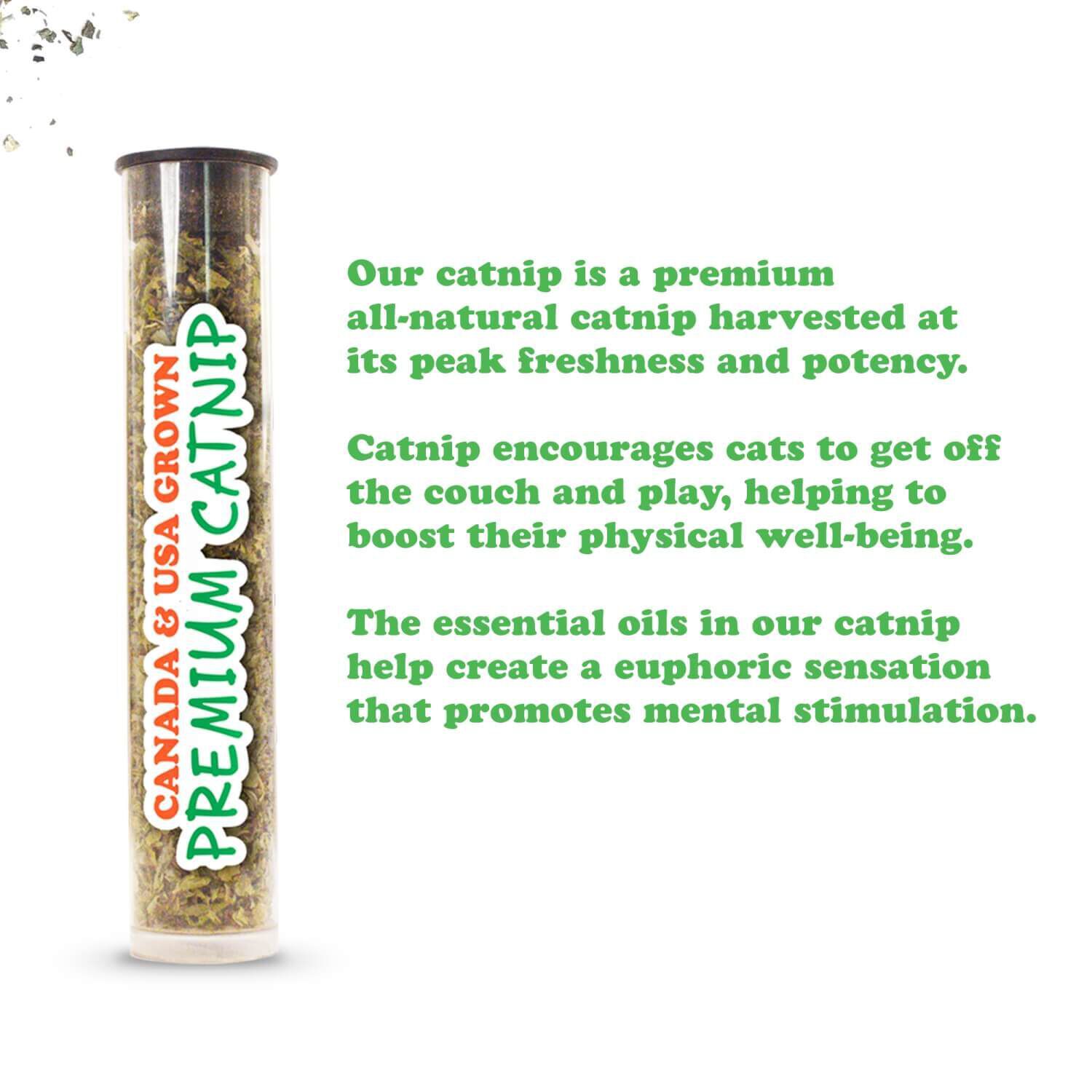 Meowijuana "Get Buzzed" Bee Refillable Catnip Wand Cat Toy