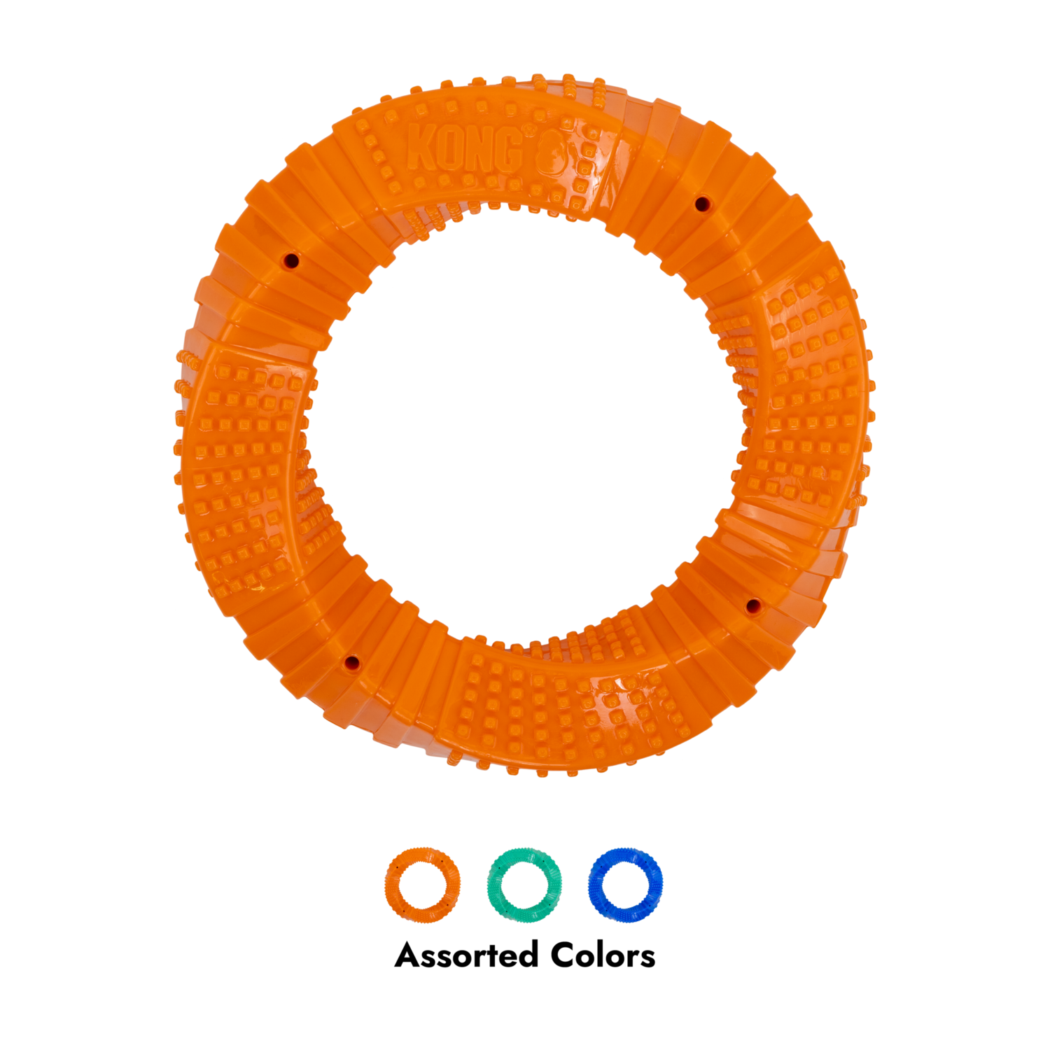 Kong Corestrength Ring Tough & Durable Dog Chew Toy, 6.75", Assorted Colors, 1 Each