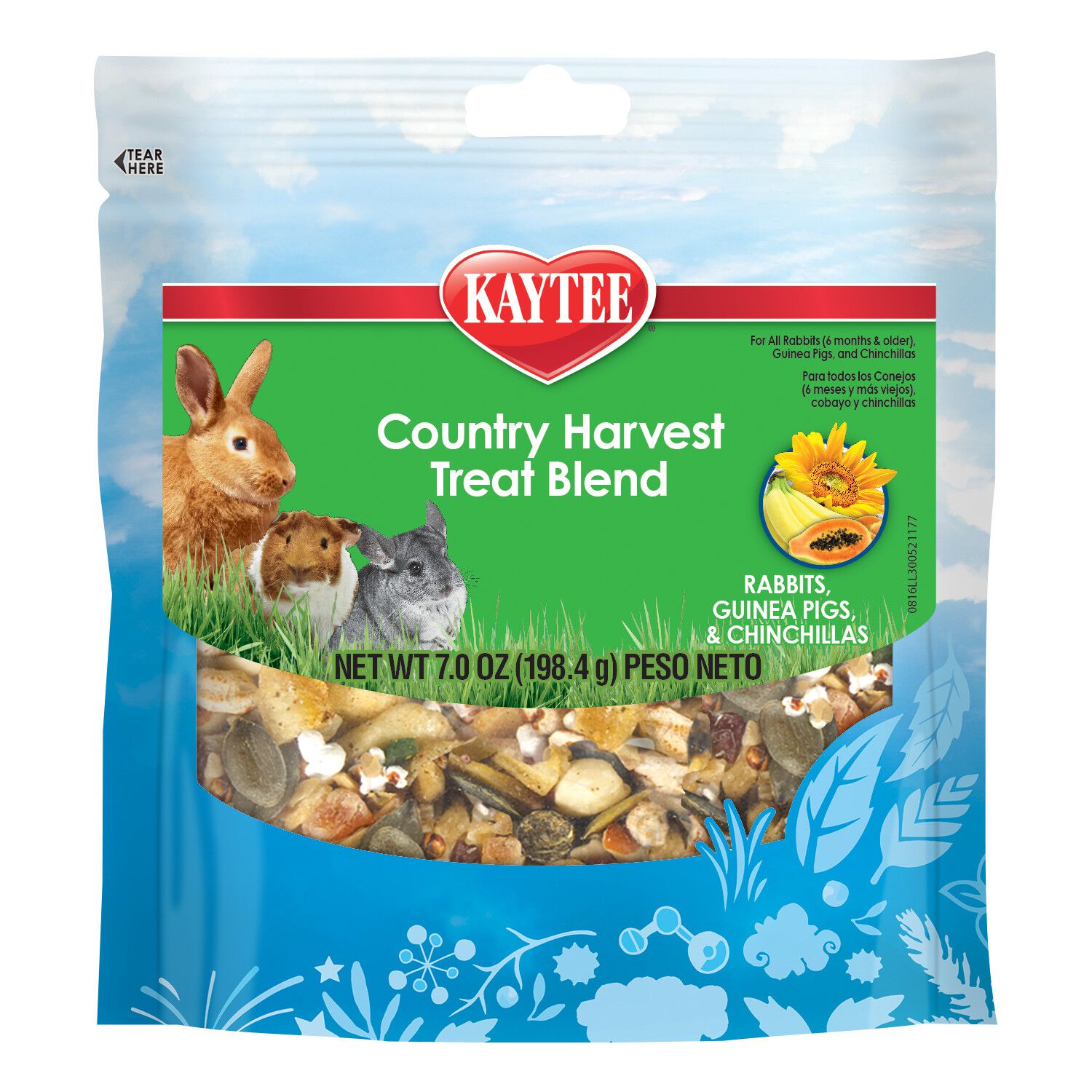 Kaytee Country Harvest Blend Small Animal Treat, 7-Oz