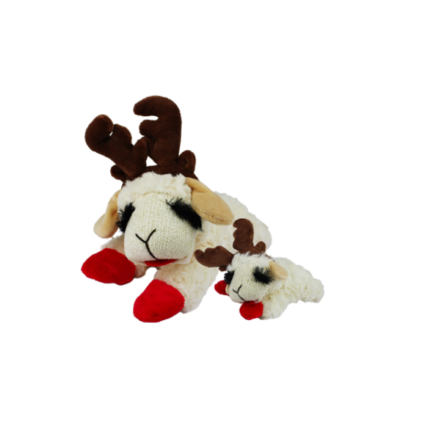 Holiday lamb chop dog toy shop